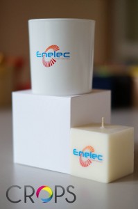 Свещи с лого