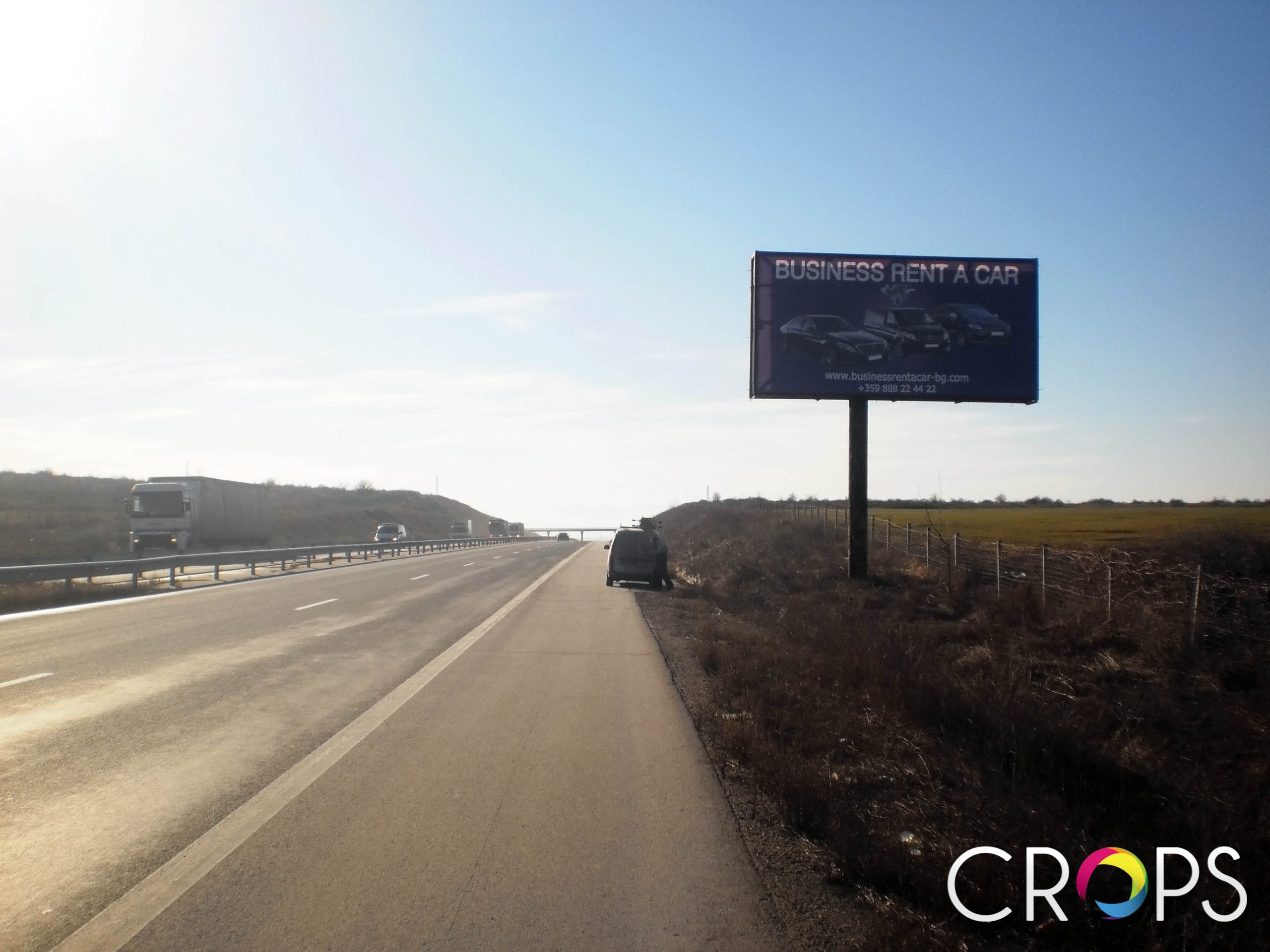 Наем и печат на билборд www.crops.bg