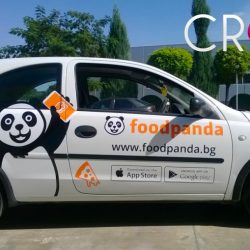 Брандиране на коли на "FoodPanda"