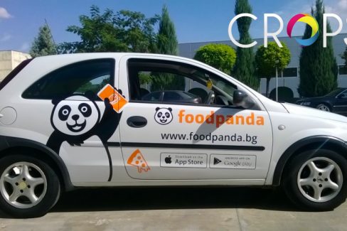Брандиране на коли на "FoodPanda"