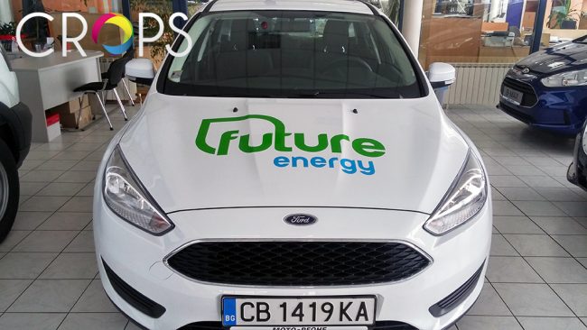 Рекламни стикери за коли