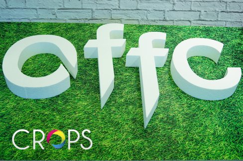 Рязане на стирпорни обемни букви по контур www.crops.bg