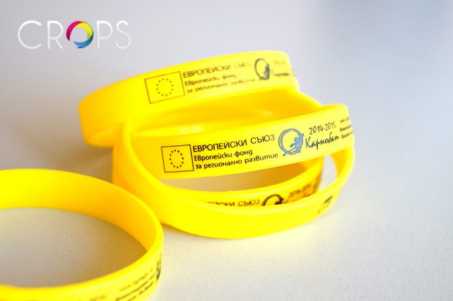 Рекламни силиконови гривни