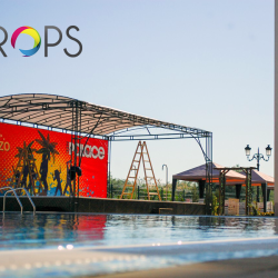 Винил за сцена