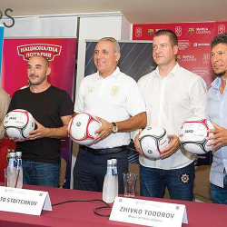 Пълноцветен печат върху футболни топки