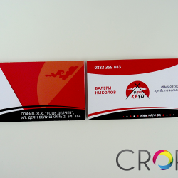 Визитки за SUSHI KAYO, http://crops.bg/