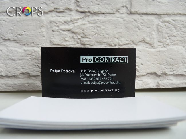 Луксозни визитки, http://crops.bg/