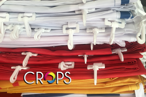 Печат на фирмени знамена, http://crops.bg/