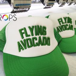 3D бродерия на шапки