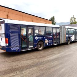 Реклама върху автобуси