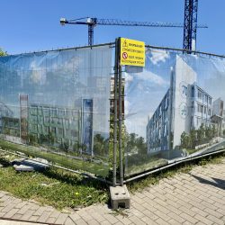 Външна реклама за строителни обекти